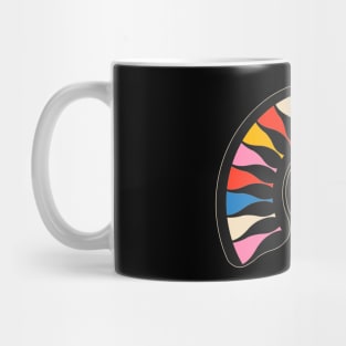 Emotional color palette. Mug